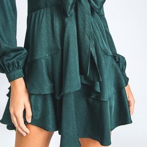 CHLOE RUFFLE DRESS